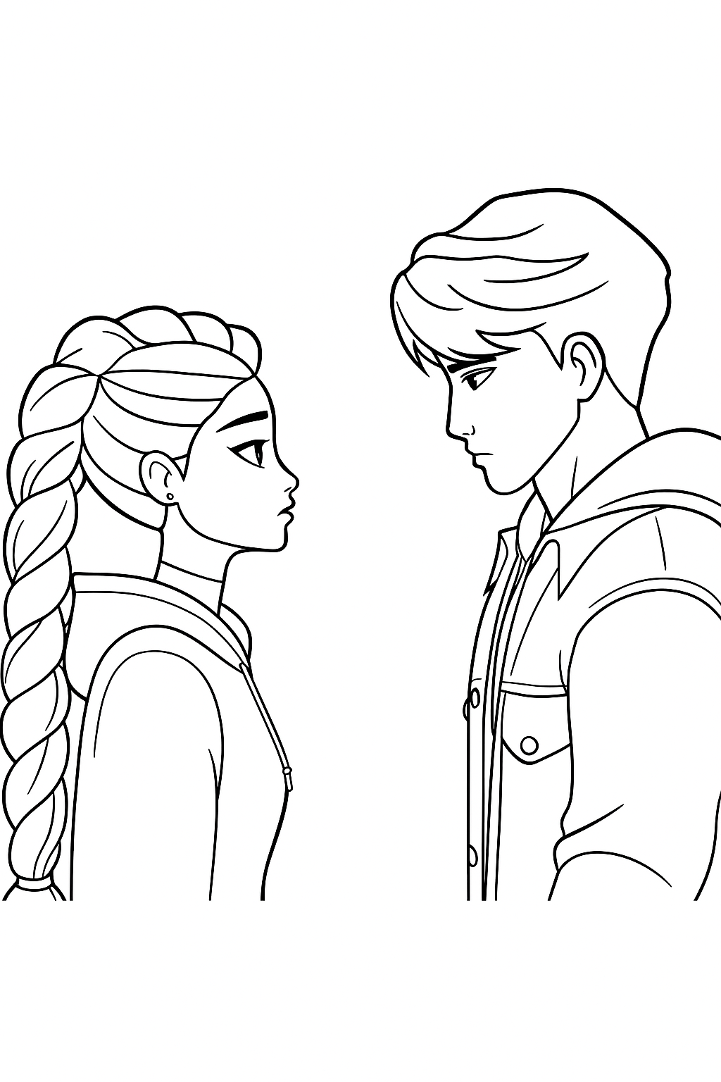 kpop demon hunters coloring pages