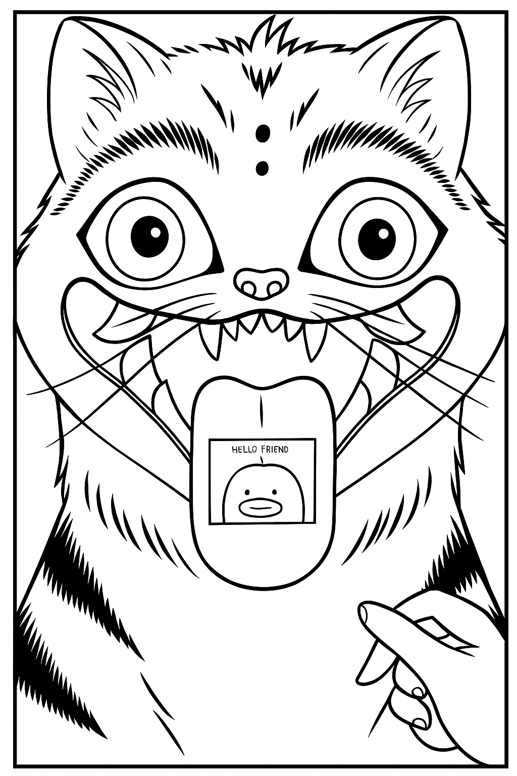 kpop demon hunters coloring pages
