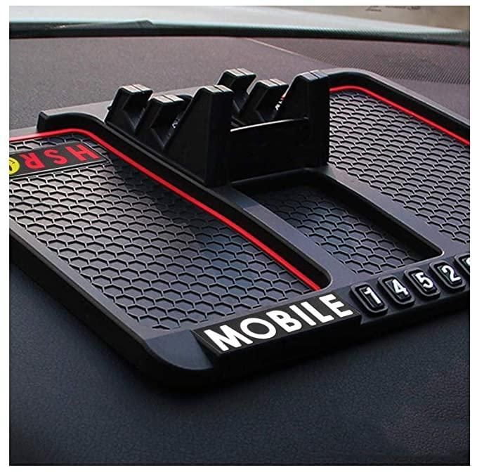 Anti-Slip Silicone Pad and Car Mobile Holders for Car Dashboard
