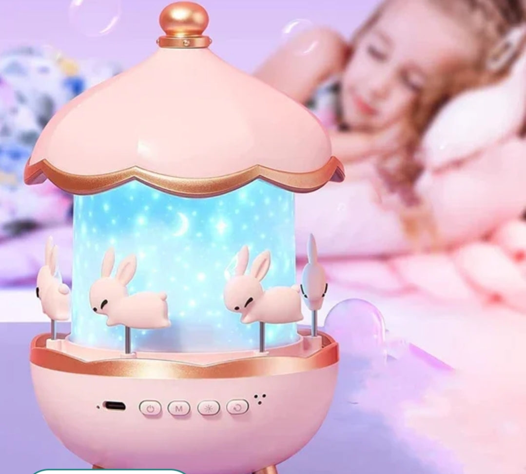 Kids Music Rotating Projector Lamp